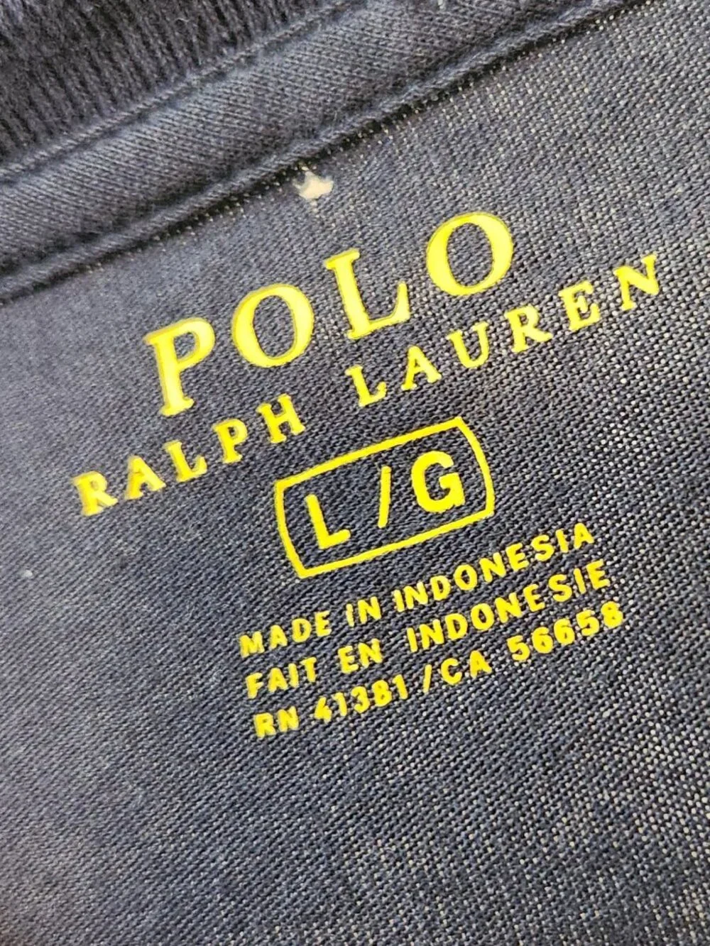 Men's Ralph Lauren Polo, V-Neck, Long Sleeve T-Shirt